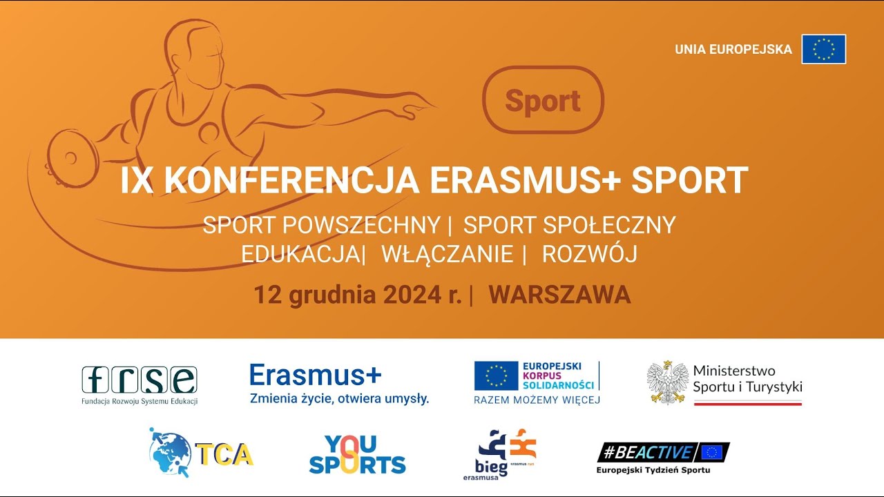 IX Konferencja Erasmus+ Sport | PL