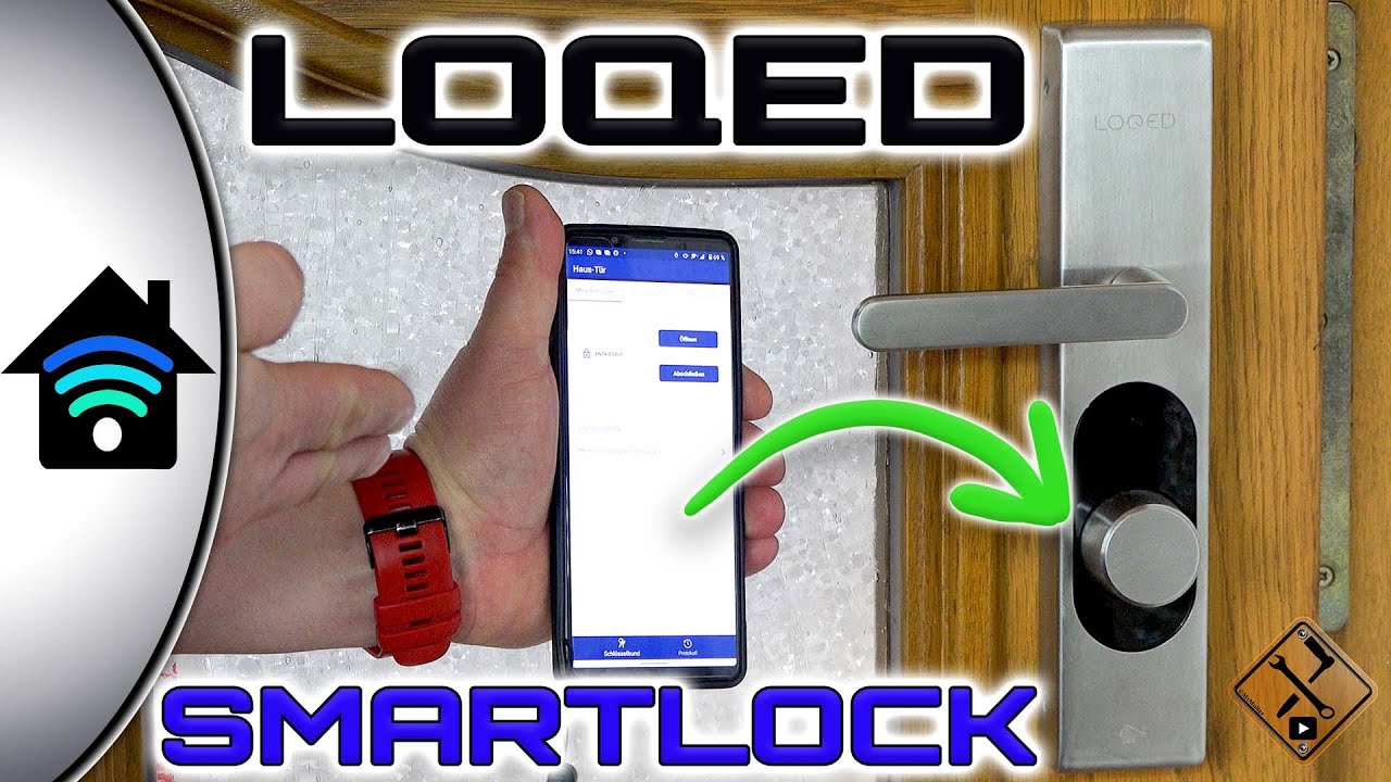 LOQED Elektronisches Türschloss nachrüsten 👌 Auch für nicht Handwerker verständlich! ✔