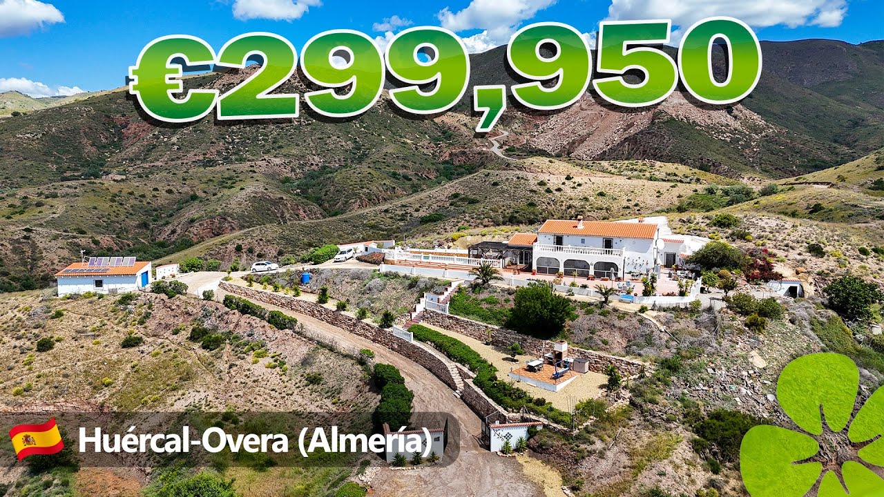 NOT FOR SALE - HOUSE TOUR SPAIN | Country house with pool and annex in Huércal-Overa @ €299,950