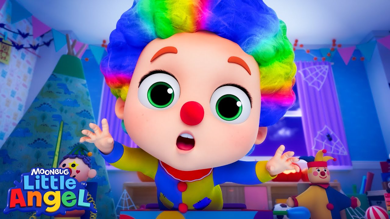 Don't Be Afraid Haunted House 👻 Little Angel Kids Songs and Nursery Rhymes | Emotions and Feelings