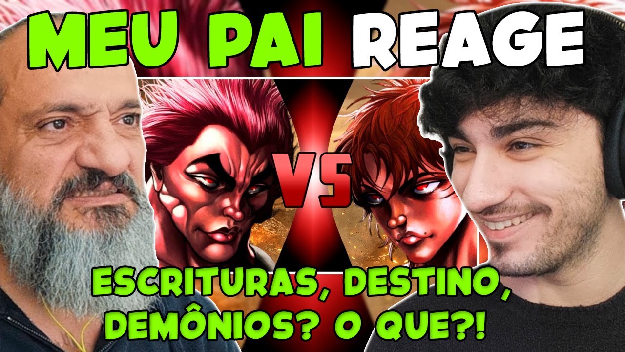 YUJIRO VS BAKI, O CAMPEÃO CONTRA O OGRO - SOCIEDADE Z - REACT