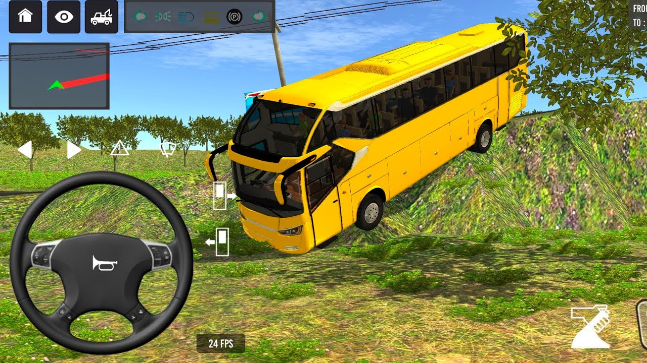 😍Bus Simulator: 3D Bus Games:Bus Simulator ll🔥 new euro coach ll NEW BUS SIMULATOR INDONESIA  #games