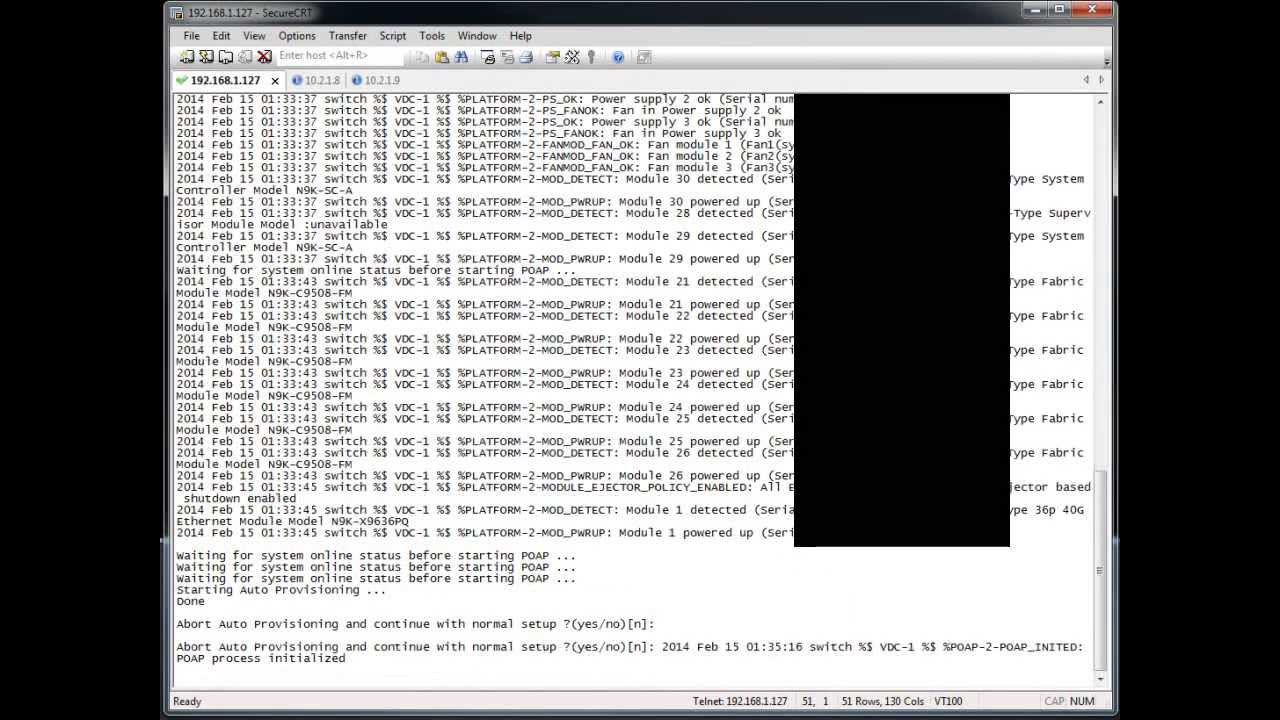 Cisco Nexus 9000 - Initial Configuration