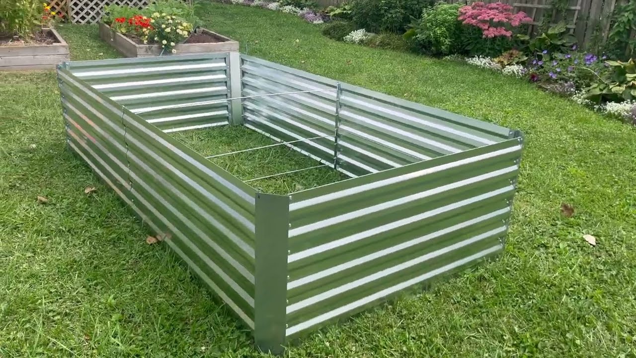 Amazon Foowin 8x4x2 Raised Garden Bed