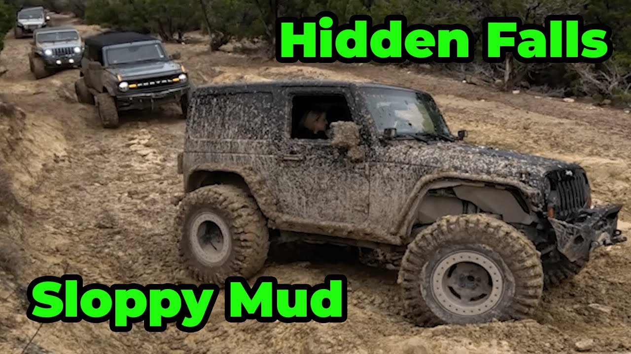 Playing in the mud at Hidden Falls Adventure Park