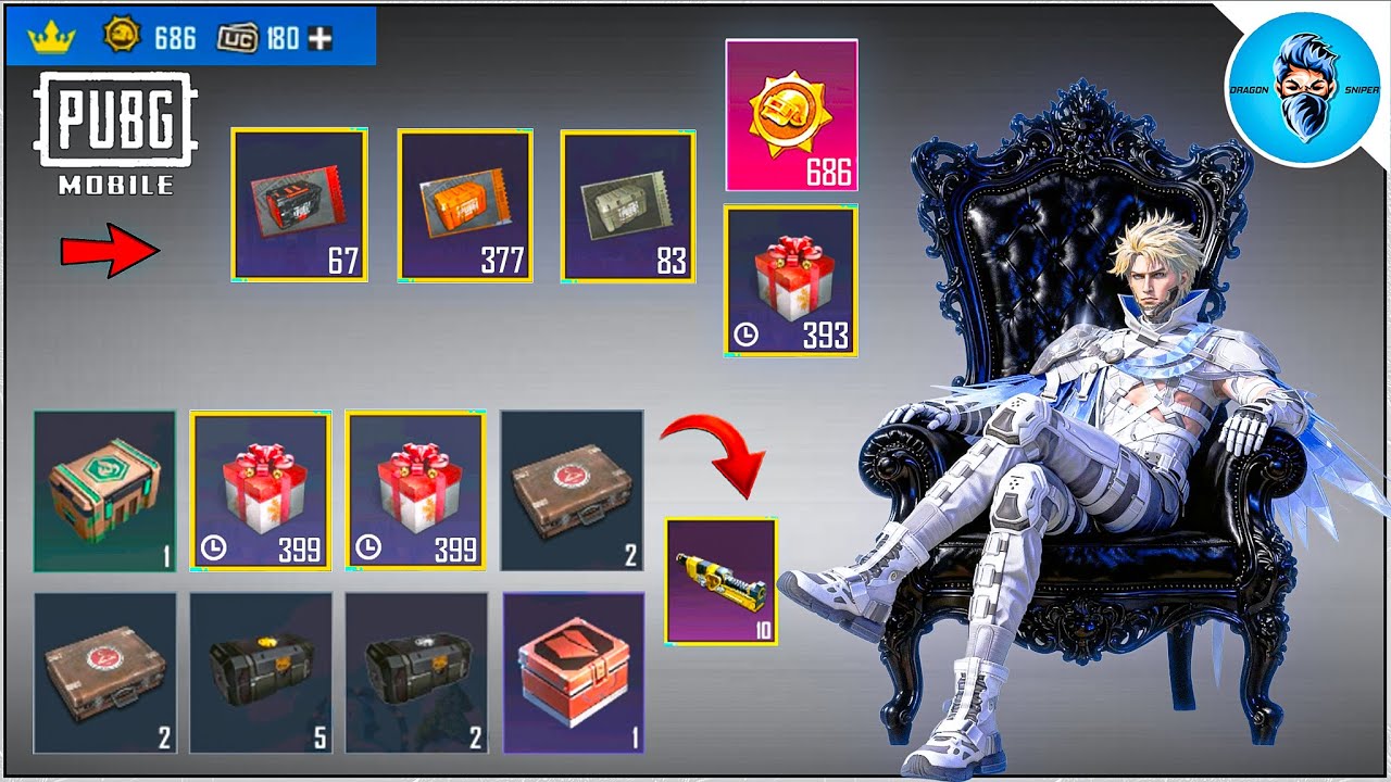 😳INSANE 1,620+ EXTRA CRATES in PUBG KR! 377 Classic Crates = UNBELIEVABLE Rewards!