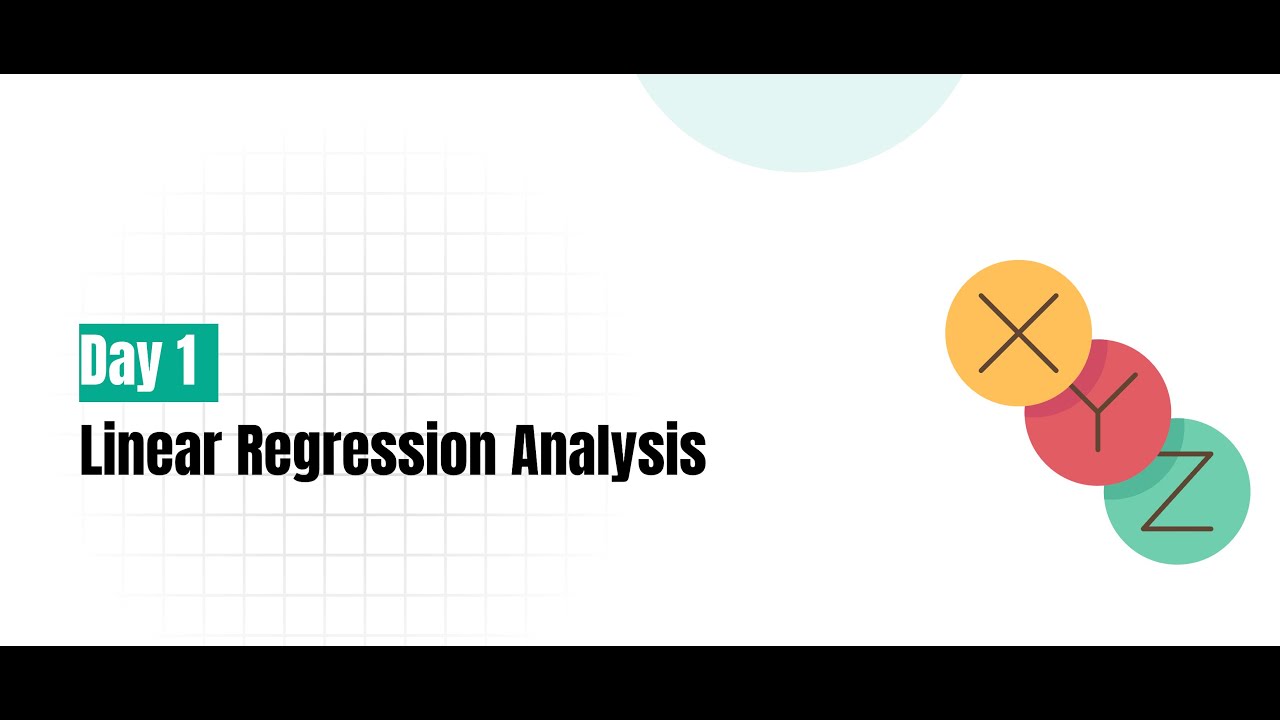 Day 1 of Regression Analysis Challenge: How to perform linear regression analysis