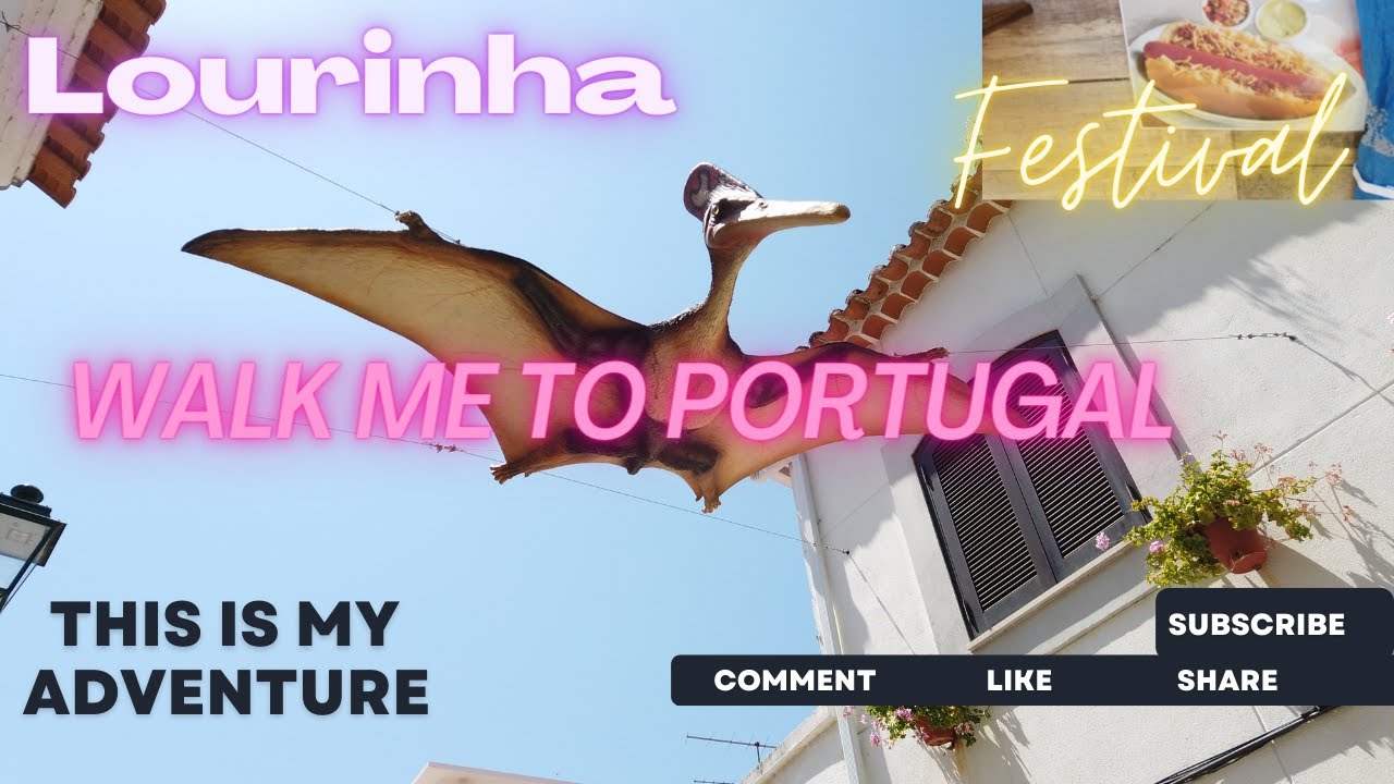 Lourinha Portugal Festival July 2022 where Dinosaurs still roam the streets!