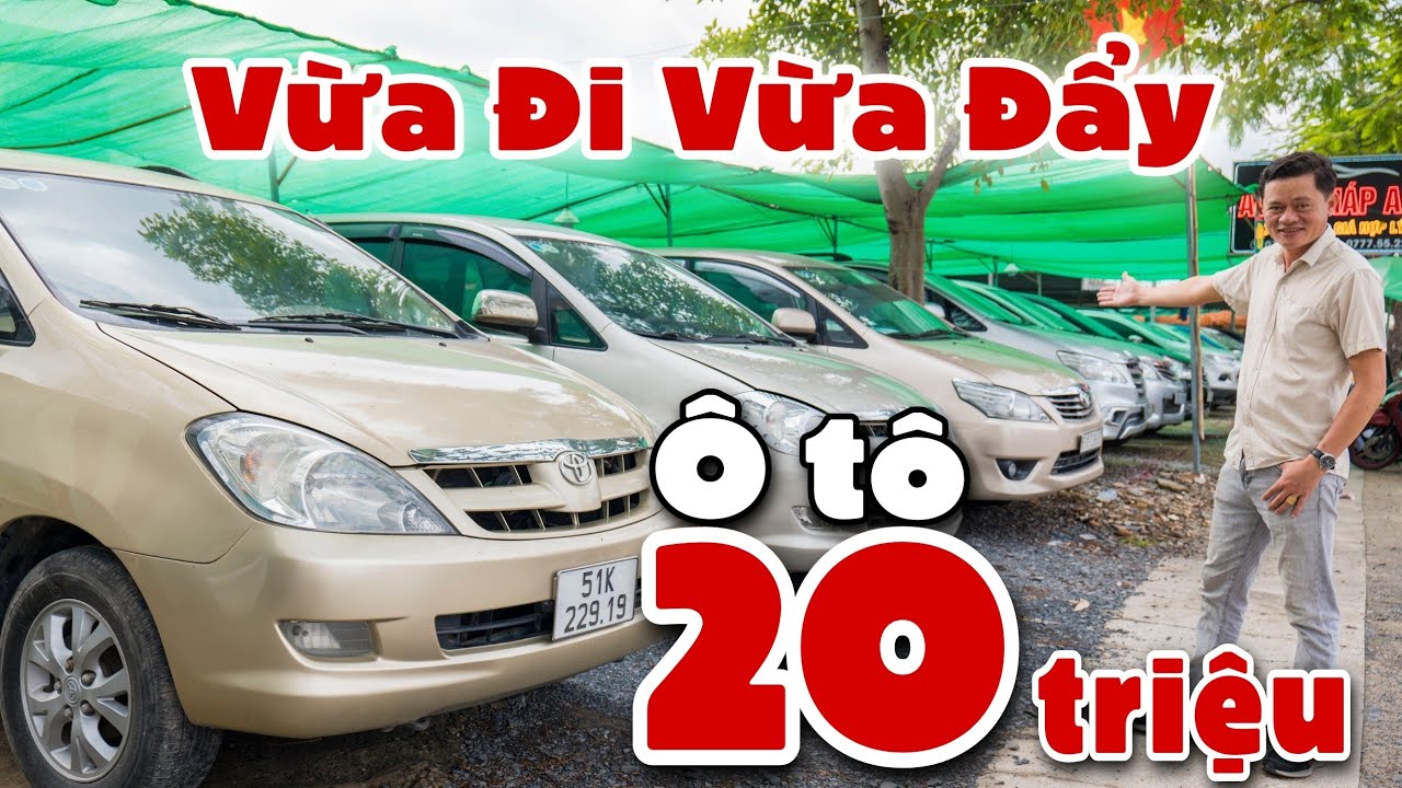 Ô tô 20 triệu..vẫn có người cần CẦN VỪA ĐI VỪA ĐẨY | Auto Pháp Anh