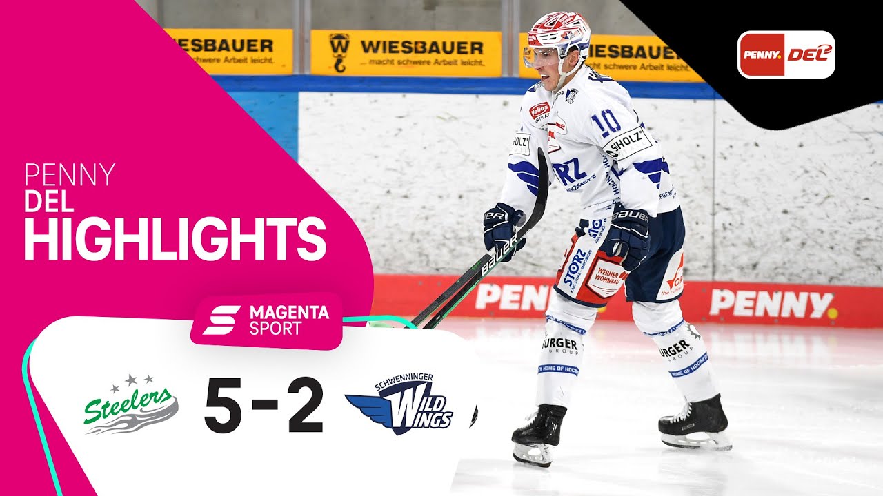 Bietigheim Steelers - Schwenninger Wild Wings | Highlights PENNY DEL 21/22