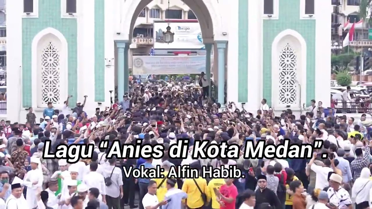 Anies di Kota Medan
