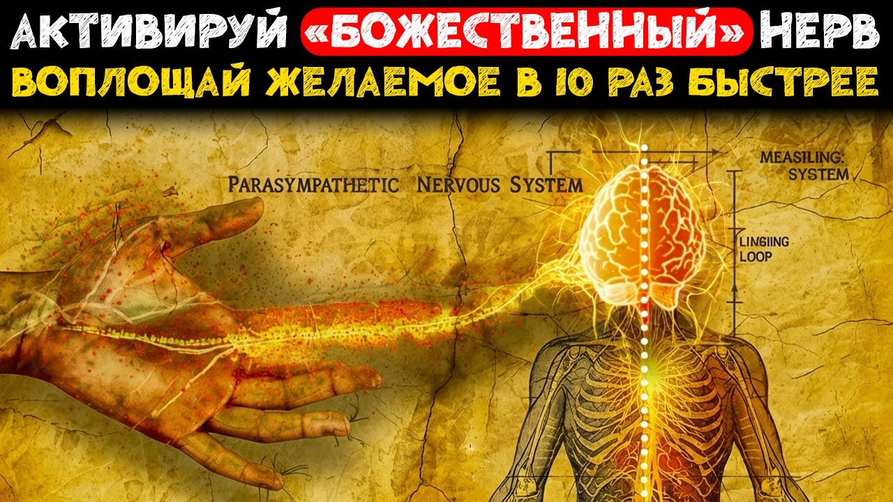 Нейроучёные Называют Это Нервом Бога, Активируй Его За Минуты И Притягивай В Десять Раз Быстрее