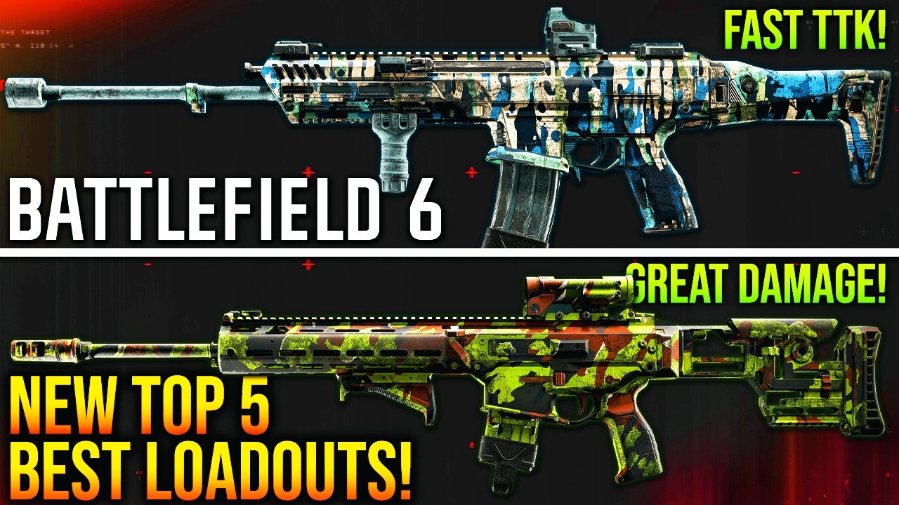 BATTLEFIELD 6: New TOP 5 BEST LOADOUTS In Season 2! (BF6 Best Weapons)