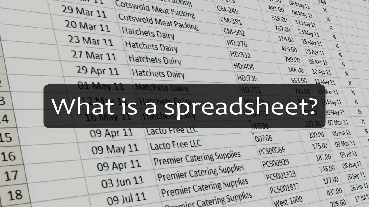 What is Excel?