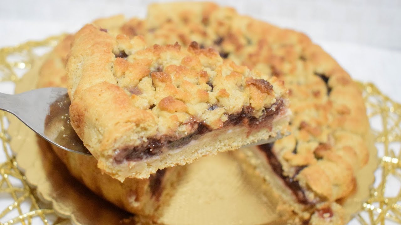 SBRICIOLATA INTEGRALE CON RICOTTA E MARMELLATA
