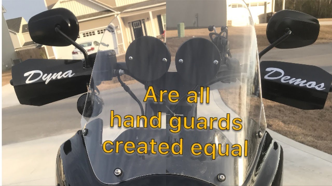 How To: Install Handgurds Harley Davidson Dyna (FXDLS)