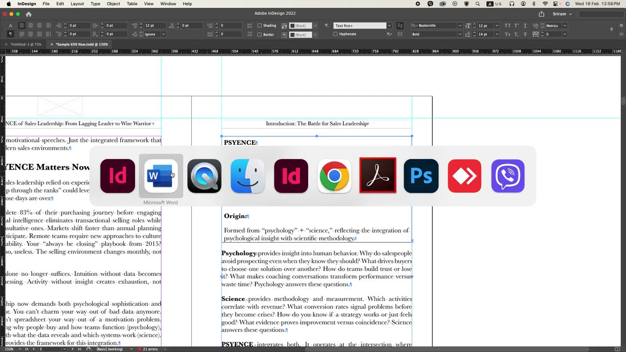 Amazon KDP & Print Book Formatting in InDesign (Expert Service)