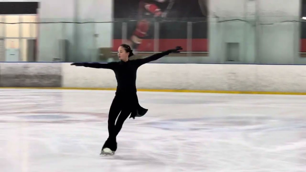 Sofia Chen, Pre Gold (Junior) Skating Skills Test, February 12th, 2025