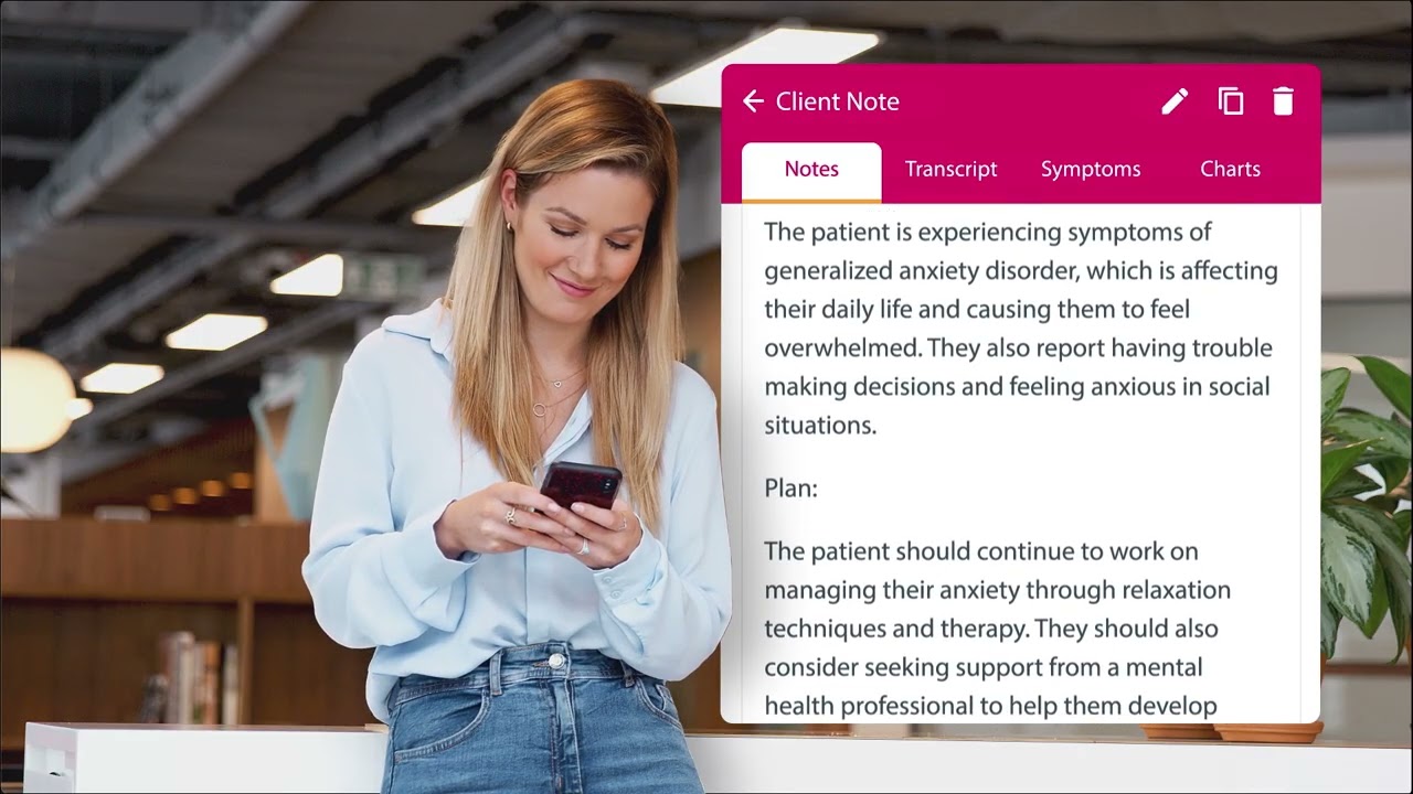 Cx360 GO - Ambient Documentation for Behavioral Health