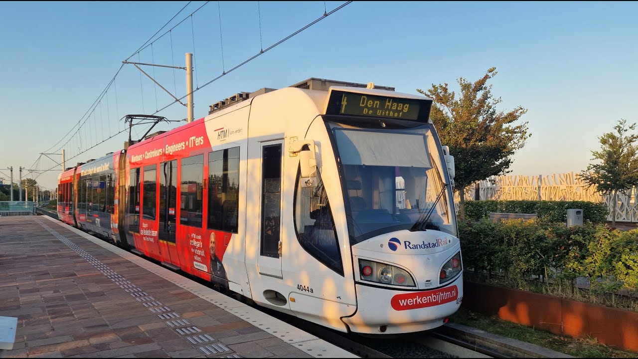 Avondrit RandstadRail 4 | Lansingerland-Zoetermeer - Den Haag De Uithof | 2024