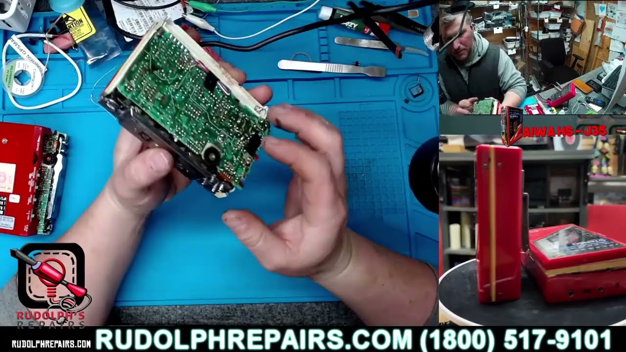 Aiwa HS-J135 Vintage Walkman Repair