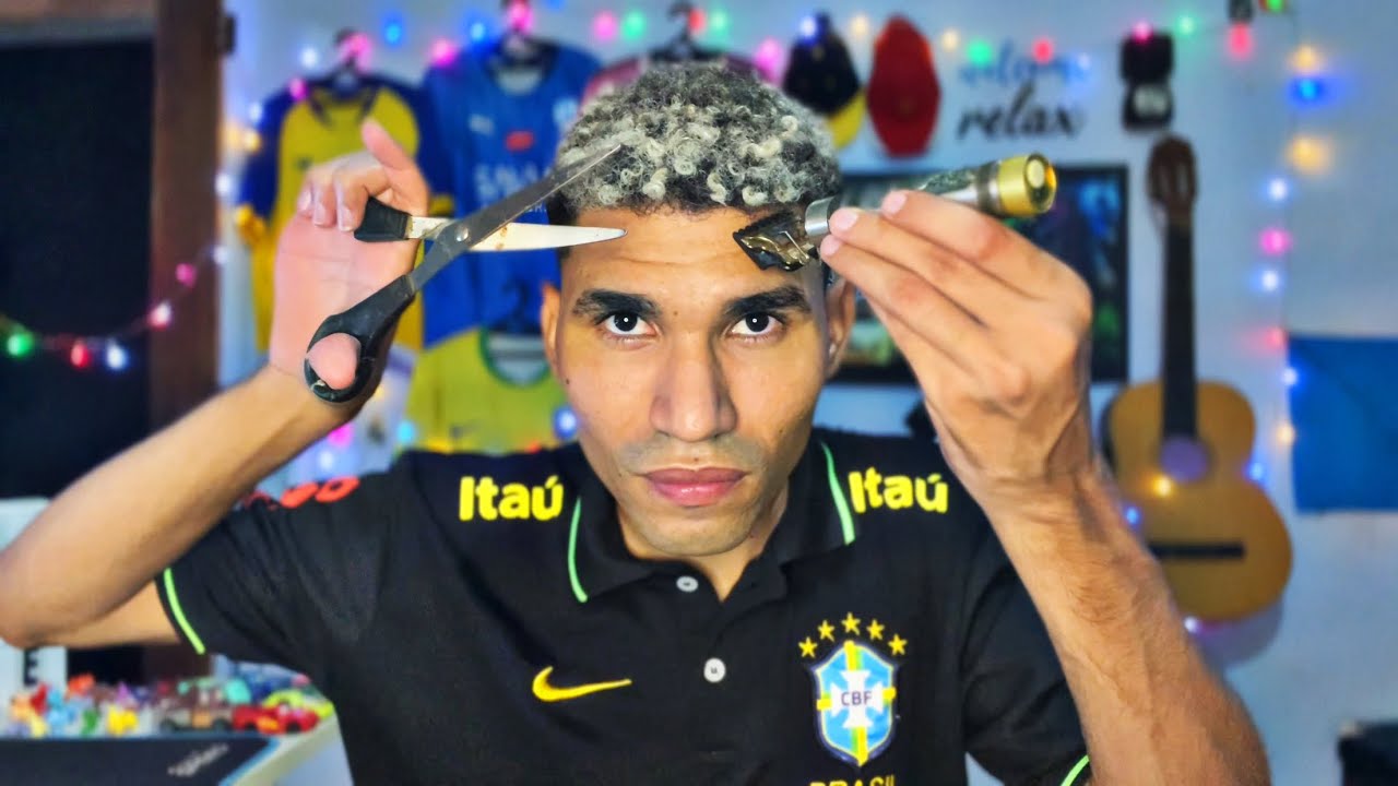 ASMR: TIRANDO AS LUZES DO MEU CABELO