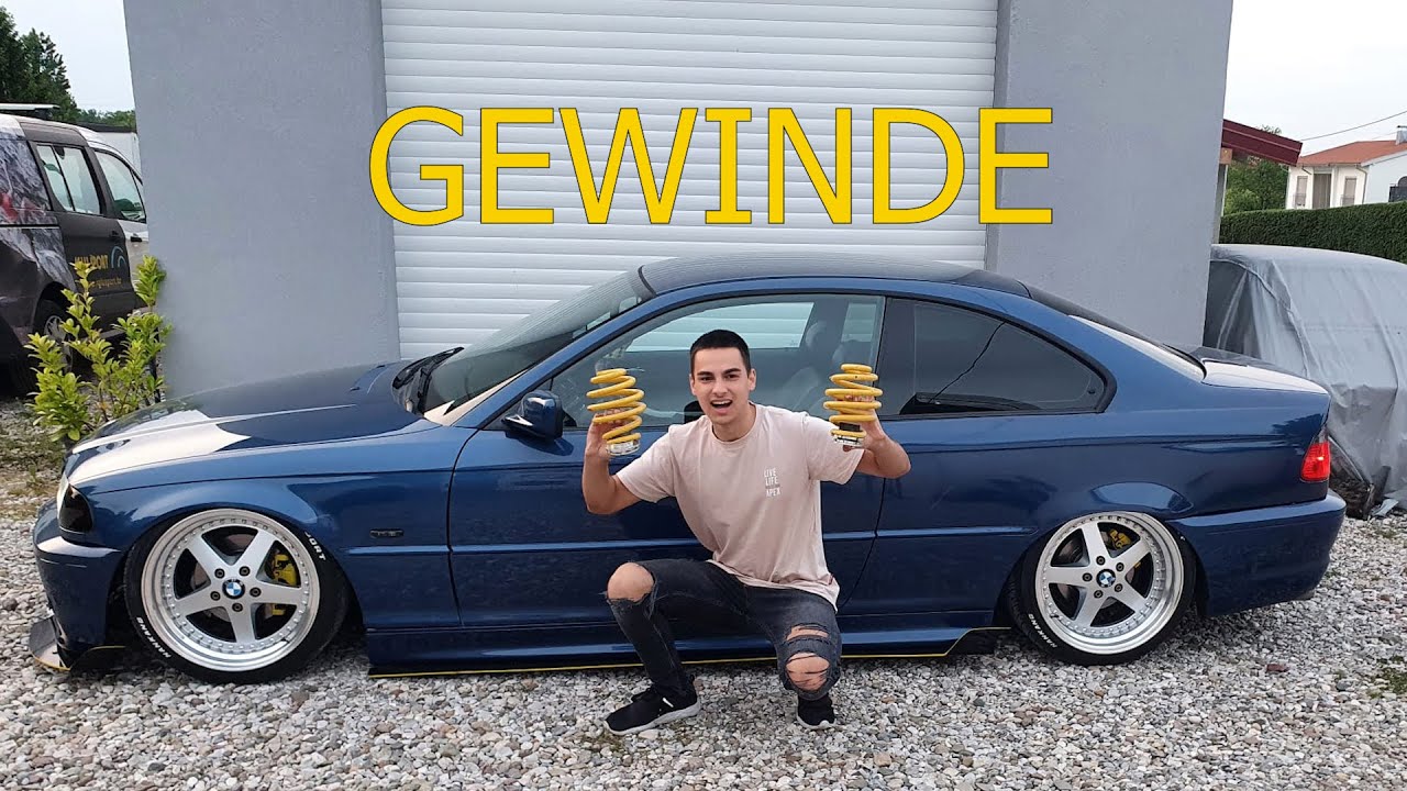 STAVLJAM GEWINDE NA BMW | Project E46 |