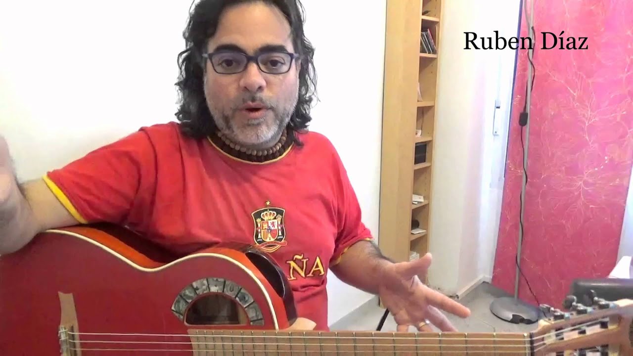 Renewing some didactic videos / Ruben Diaz Contemporary flamenco guitar teacher (Skype method) Spain