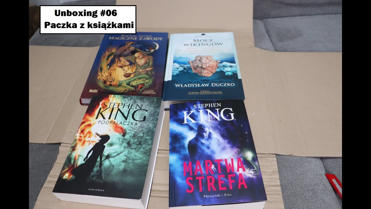 Unboxing Przesyłek #06 - Paczka z książkami