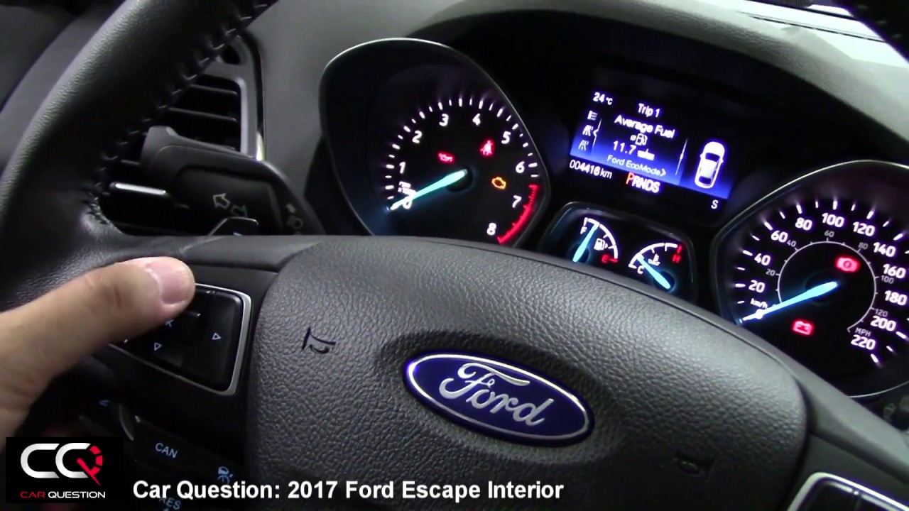 Интерьер Ford Escape Titanium Sport 2017 года | Самый полный обзор. Часть 2/7