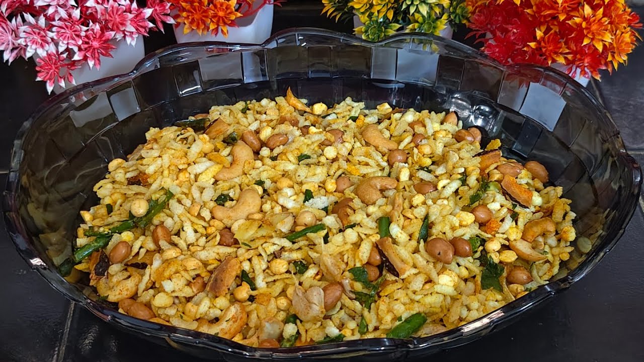Poha Mixture 😋 || 5-Minute Crispy Poha Chivda | Instant Tea Time Snack 🫖 Tasty and Healthy 