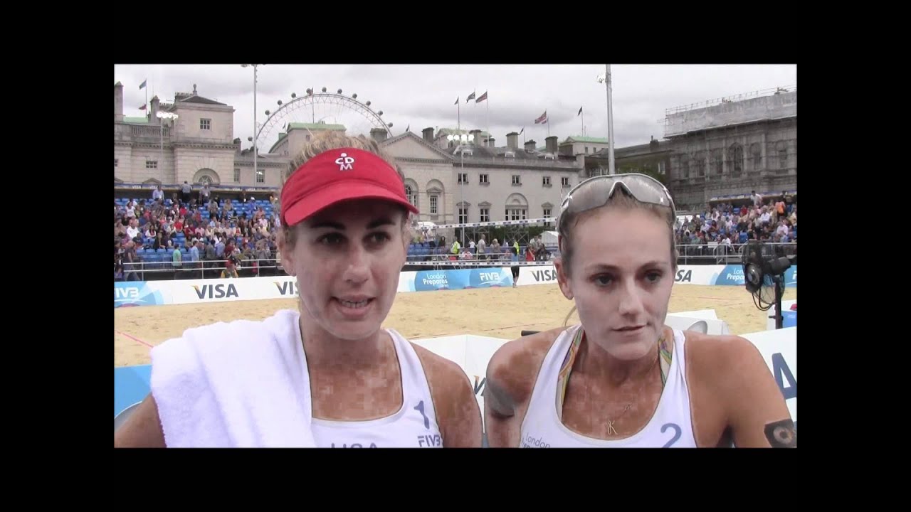 April Ross and Jennifer Kessy (USA)