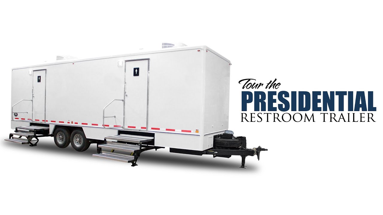 Luxury Restroom Trailer Chicago | Presidential
