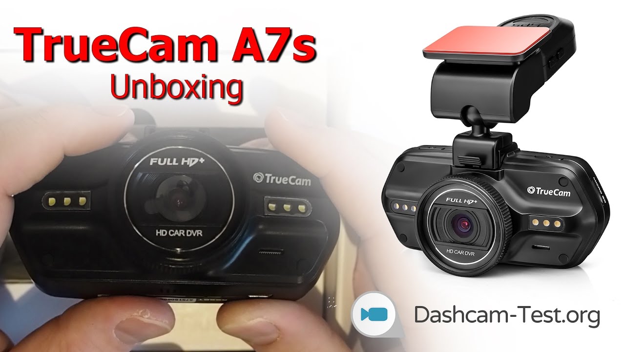 Unboxing ★ TrueCam A7s ★ Dashcam - Autokamera HD