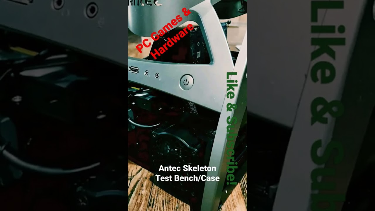 Antec Skeleton PC Test Bench/Case #pcgaming #pcmr #pccase #pcmr