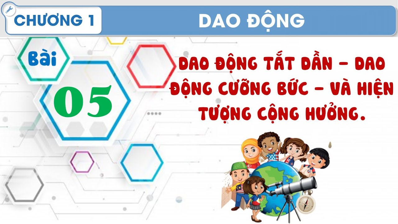 Vật Lý 11 |Chương 1| Bài 5: DAO ĐỘNG TẮT DẦN - DAO ĐỘNG CƯỠNG BỨC VÀ HIỆN TƯỢNG CỘNG HƯỞNG