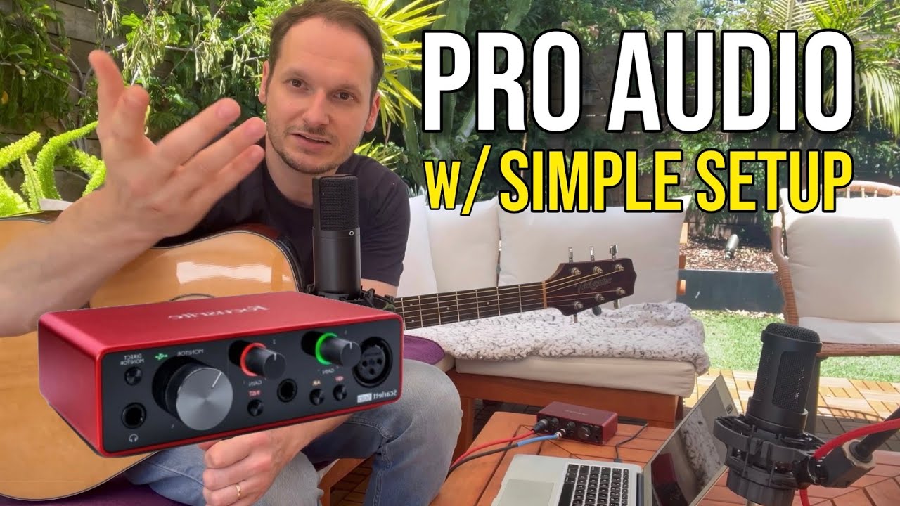 How I Record Guitar & Voice at Home (Simple Setup, Great Audio Quality)
