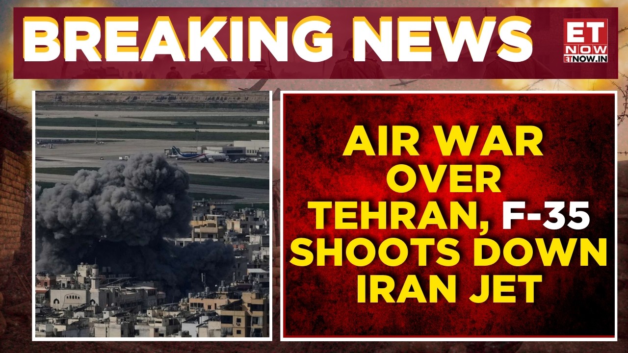 Israel-Iran War: F-35I Adir Shoots Down Iranian Fighter In Air Combat | World News | ET Now