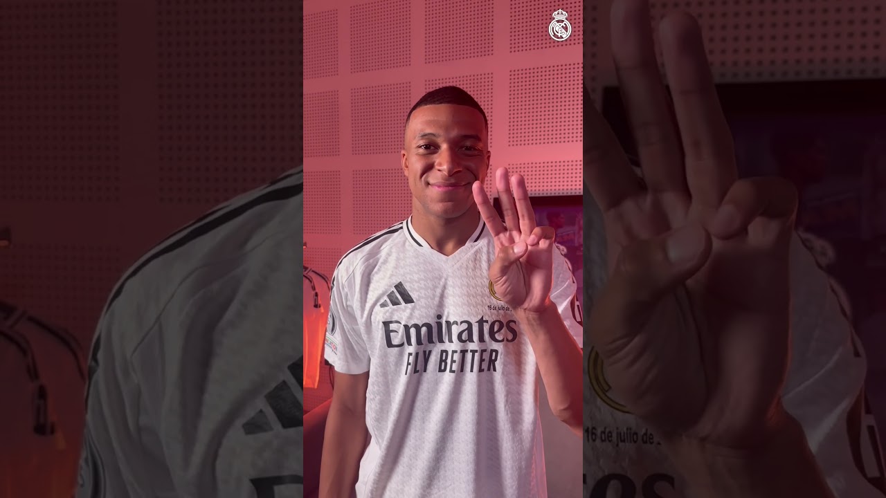 🤩 Good morning, #Madridistas! #Welcom&eacute;Mbapp&eacute;