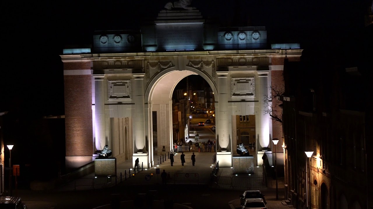 Last Post at Menin Gate with (almost) no crowd due to CV19