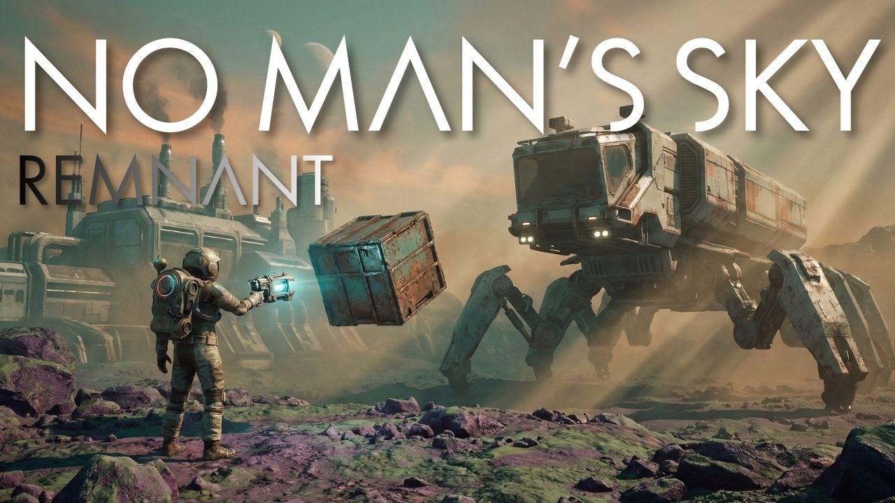 New SPIDER TANKS & Hauling Scrap!  Remnant Update and Expedition | NO MAN'S SKY