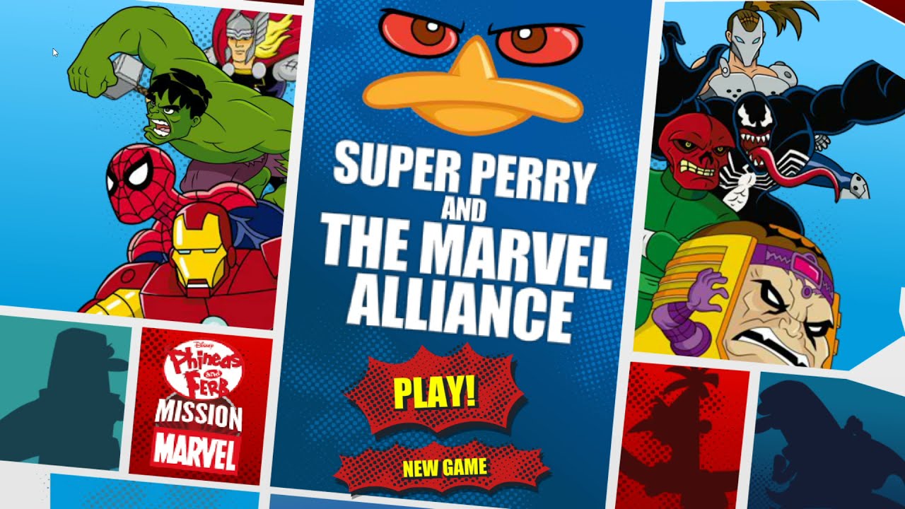 Phineas and Ferb - Mission Marvel - Super Perry and the Marvel Alliance