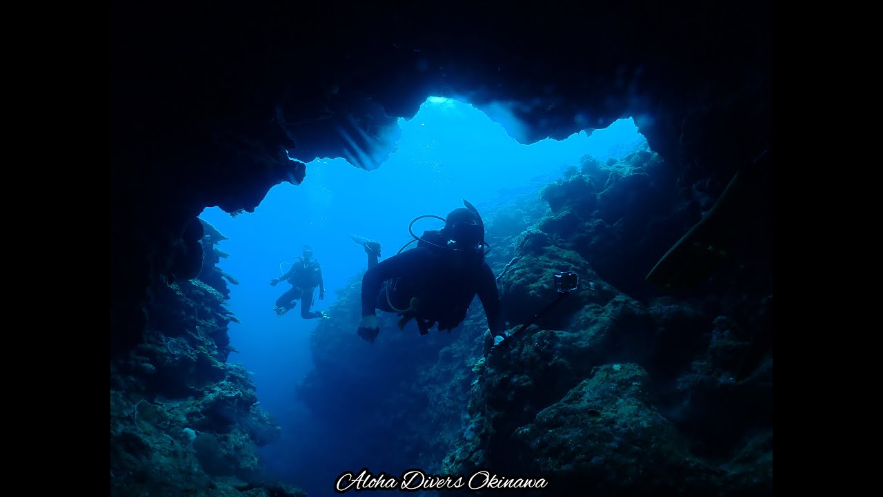 Diving at Manza, Okinawa Japan.