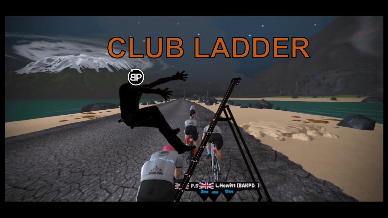 Zwift Live: Club Ladder: Backpedal vs HISP Aquitano