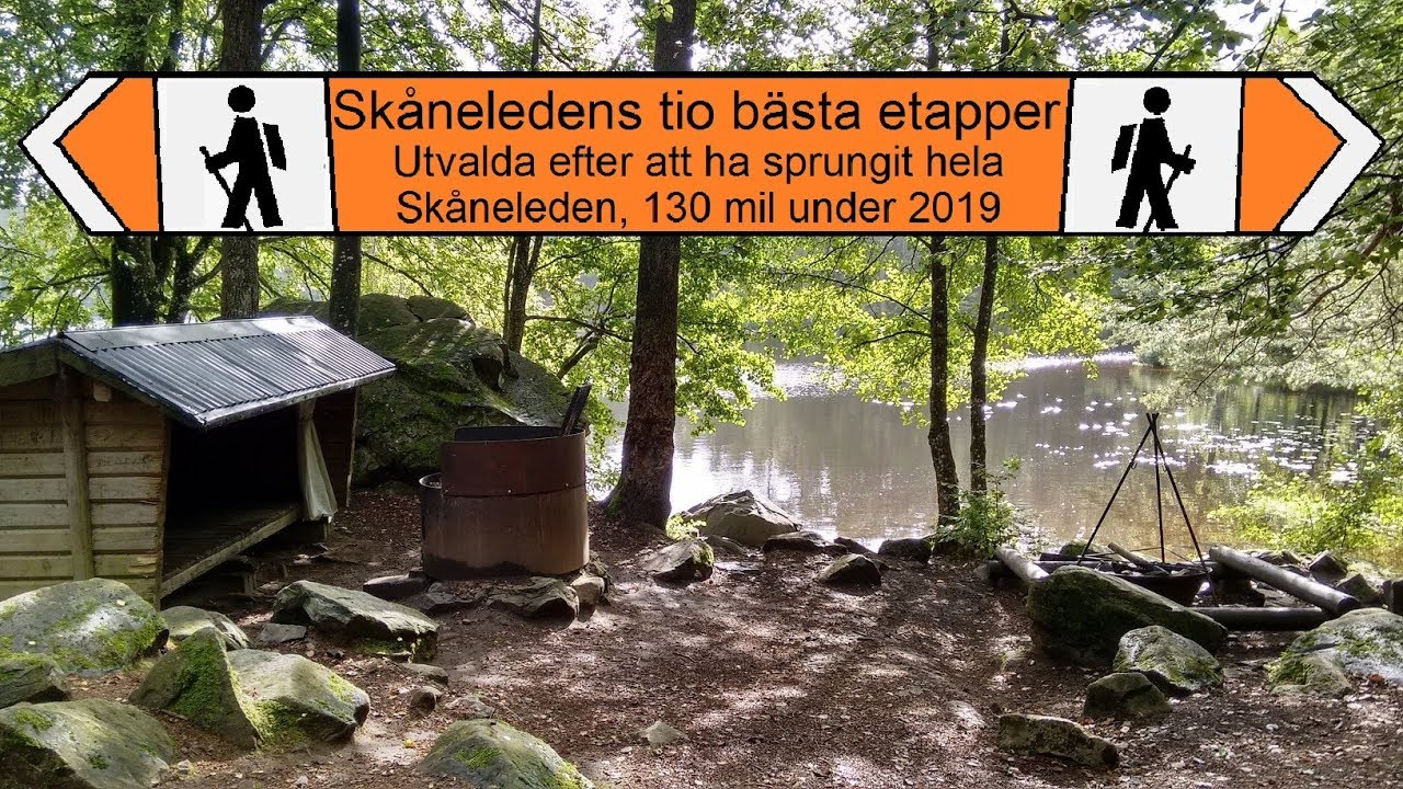 Skåneledens top 10, de tio bästa etapperna