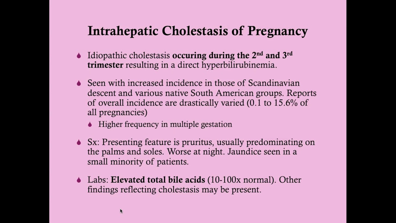 Liver Disease in Pregnancy - CRASH! Medical Review Series