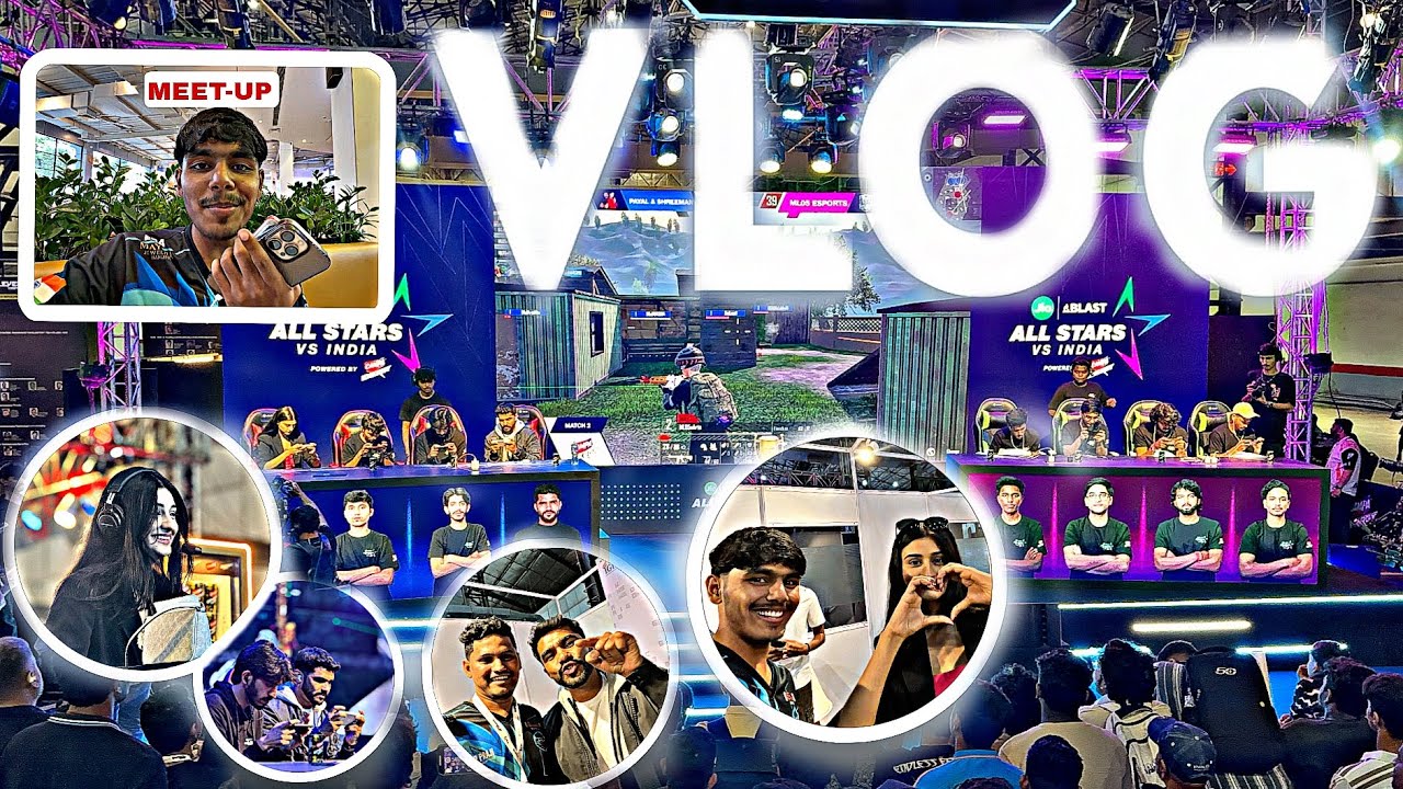 Jio Games LAN Event Vlog 🔥 Meet-Up with Payal Gaming ❤️ & Shreeman Legend 😱
