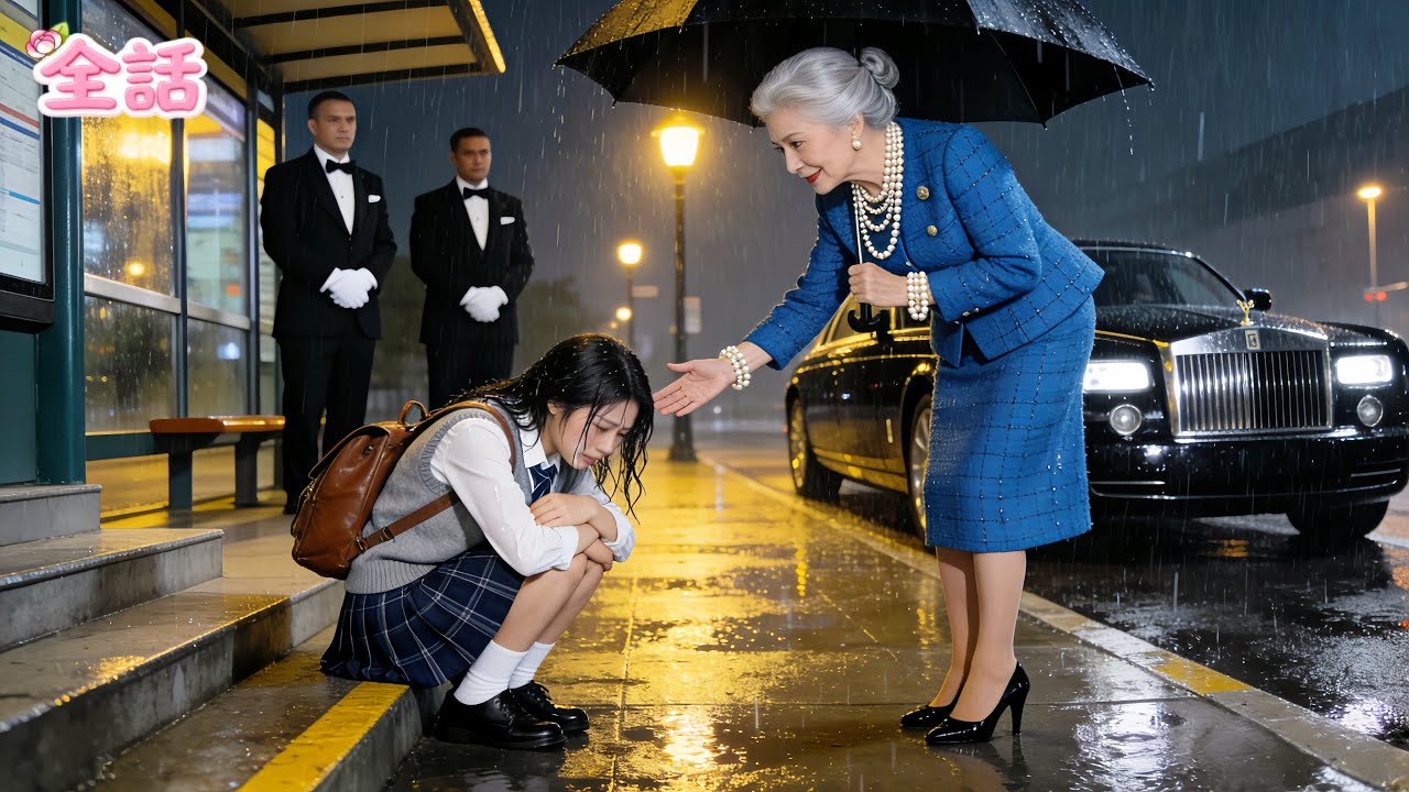 【日本語吹き替え版】意地悪な継母に追い出された少女――だが通りかかった裕福な老婦人が引き取る！しかも息子はCEO!? そこから恋が始まる！ #中国ドラマ #短編ドラマ#日本語字幕#キスシーン