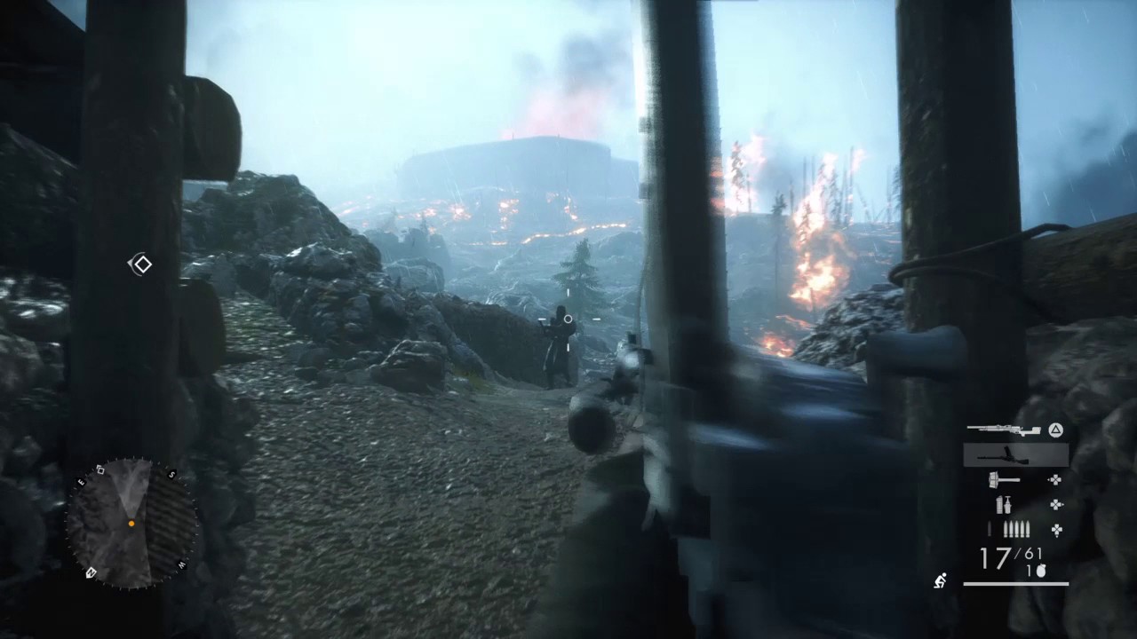 Battlefield 1 02/11/17 Flamethrower Explosion