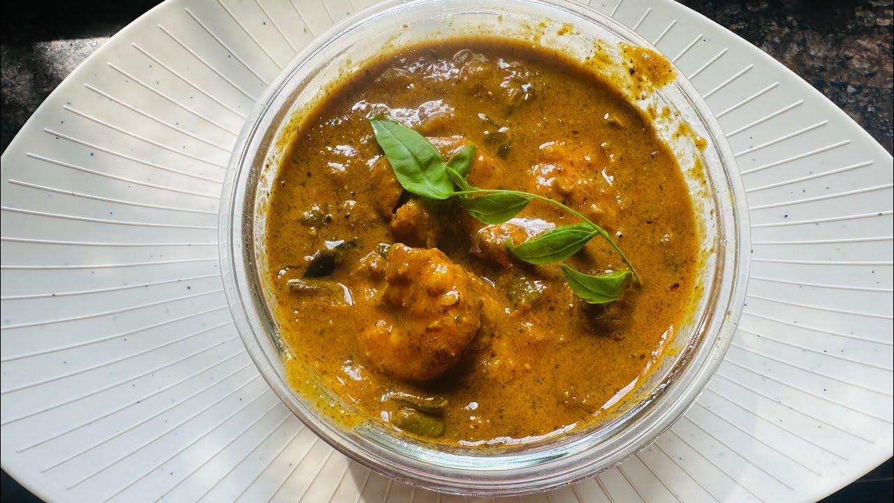 South Indian Style Prawns Masala | Prawns Masala | New Style Prawns Recipe 